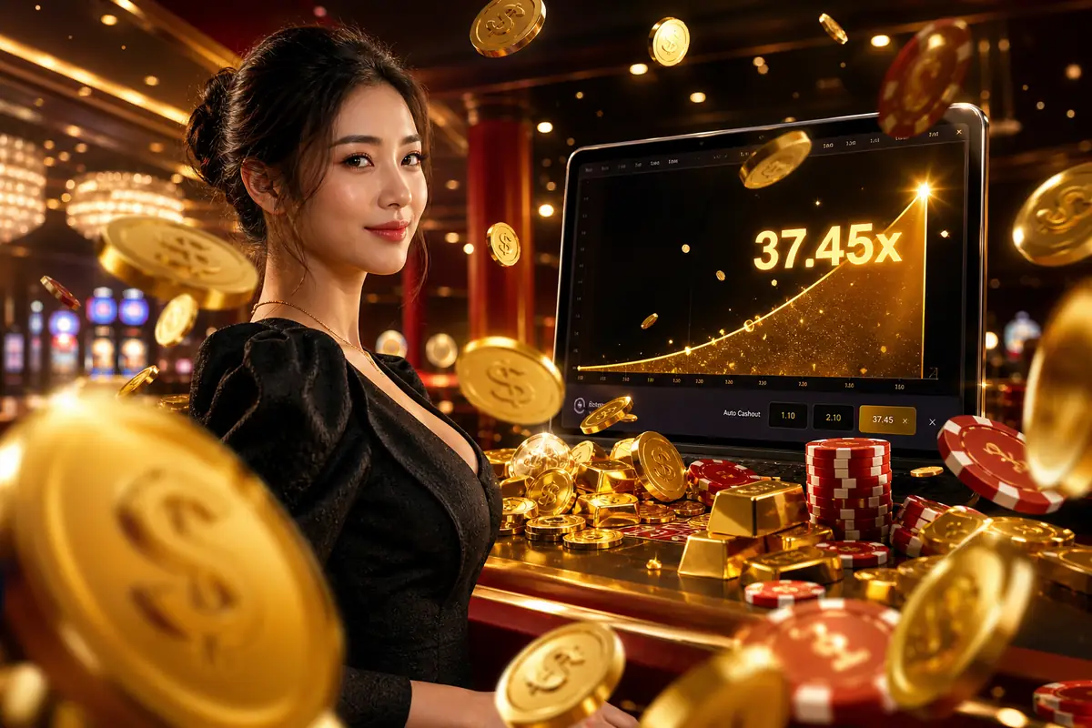 mahkota8 Casino antara muka studio live